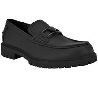 GUESS Men's Dacto Loafer, Black Saffiano 003, 6 UK