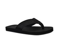 GUESS Men's Dubbz Flip-Flop, Black 001, 10 UK
