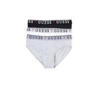 GUESS Men's Eco Brian Hero Brief 3pack, Black White Combo, M