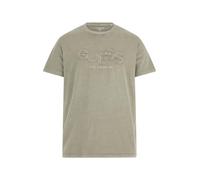 GUESS Men's Eco Short Sleeve Stack Tee, Sage Plant Multi, XXL