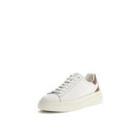 Guess Elba Leather Trainers White EU 42 Men