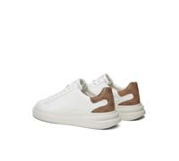 GUESS Men's ELBA CARRYOVER Sneaker, White, 8 UK