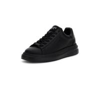 GUESS Men's ELBA Sneaker, Black, 9 UK