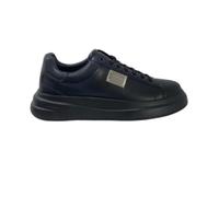 Guess Men's Elba U25GU10 FMFELBELE12 Faux Leather Shoes, Black, 9.5 UK