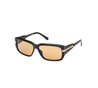 GUESS Men's Gu00090 Sunglasses, Shiny Black (Black), One Size