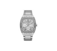 Guess Men's GW0094G1 Phoenix 43mm Quartz Watch in Silver Guess Silver One Size
