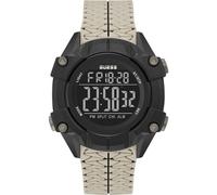 Guess Men's GW0342G2 47mm Quartz Watch in Black Guess Black One Size