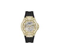 Guess Men's GW0498G2 Dynasty 44mm Quartz Watch in Black Guess Black One Size