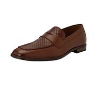 GUESS Men's Hacon Loafer, Medium Brown 210, 10 UK