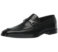 GUESS Men's Hisoko Loafer, Black 001, 8.5 UK