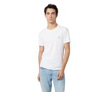 Guess Men's Crew Neck Logo Tee White | Size: Small Guess White S
