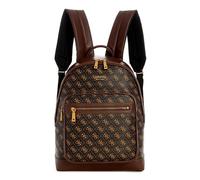 GUESS Men's Keith Logo Designer, Backpack, Laptop, Brown, Large