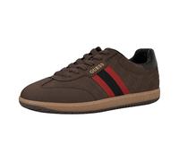 Guess Men's Kloane Sneaker, Dark Brown Logo Multi 200, 9 UK