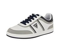 GUESS Men's LASEN Sneaker, Medium Grey/White Multi 031, 13