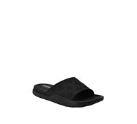 GUESS Men's Magaria Slide Sandal, Black Logo Multi 001, 11 UK