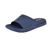 GUESS Men's Marith Slide Sandal, Medium Blue 400, 8 UK
