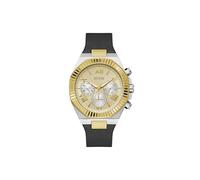GUESS Men's Multi Dial Quartz Watch with Mixed Materials Strap GW0791G1