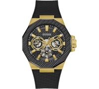 GUESS Men's Multi Dial Quartz Watch with Silicone Strap GW0853G2