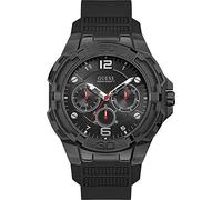 Guess Mens Multi Dial Watch Genesis with Silicone Strap