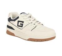 GUESS Men's Narsi Sneaker, Light Natural Multi 241, 8.5 UK