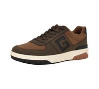 Guess Men's Nastele Sneaker, Brown Multi 210, 11.5