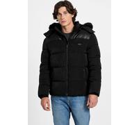 Guess Men's Outdoors Hooded Puffer Black | Size: Medium Guess Black M