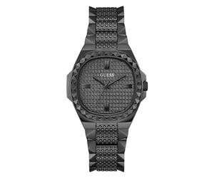 GUESS Men's Quartz Analog Watch with Stainless Steel Strap GW0601L2, Black/White, 36MM, GW0601L2-AMZUK