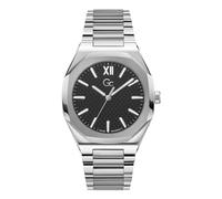 Guess Men's Quartz Analog Watch with Stainless Steel Strap Z26004G2MF, Silver, Bracelet