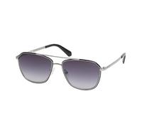 Guess Mens Round Metal Sunglasses Black/Smoke (Black/Other/Gradient Smoke) 56/16/145