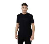 Guess Men's Short Sleeve Alphy T-Shirt, Jet Black, Medium