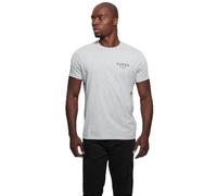 Guess Mens Short Sleeve Classic Guess Logo Tee, Light Stone Heather, XS
