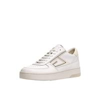 Guess Men's SILEA Sneaker, Whisper White, 6 UK