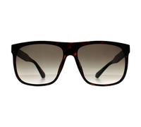 Guess Men's Square Dark Havana Brown Gradient GF5072 Guess Brown One Size