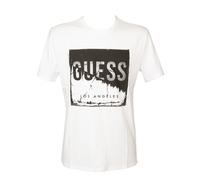 GUESS men's t-shirt short sleeve crew neck with cotton blend print article X4GI0