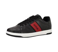 Guess Men's Tariton Sneaker, Black/Red Logo Multi 002, 7 UK