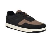 GUESS Men's Tolyo Sneaker, Black/Taupe 001, 9 UK