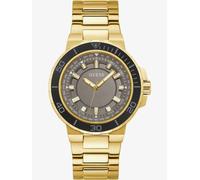 Track Stainless Steel Fashion Analogue Quartz Watch - Gw0426G2 Guess Gold One Size