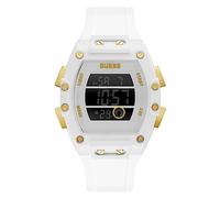 GUESS Women Digital Quartz Watch with Silicone Strap GW0340G1