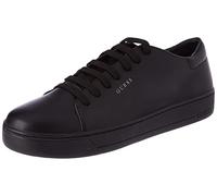 Guess Men's Udine A Sneaker, Black, 8 UK