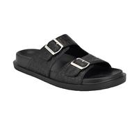 GUESS Men's Verone Sandal, Black Logo Multi 002, 11 UK