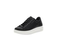 GUESS Men's VIBO Sneaker, Black, 9 UK