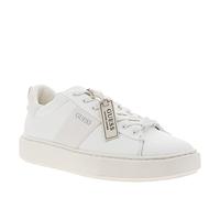 GUESS Men's Vice Gymnastics Shoes, White, 7 UK