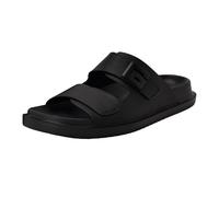 GUESS Men's Vugon Sandal, Black Saffiano Texture 002, 10 UK