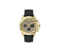GUESS Men's watch Majestic GW0909G2 silicone, black, Modern