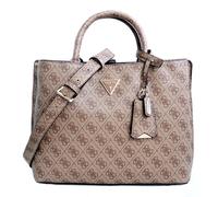 GUESS Meridian Handbag 32 cm, Latte logo, One Size