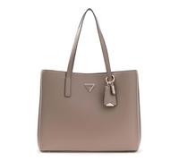 GUESS Meridian II Girlfriend Tote Shoulder Bag Dark Taupe