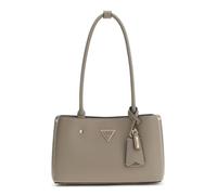 GUESS Meridian II Shoulder Satchel Bag Dark Taupe