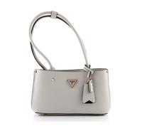 Guess Meridian Studded Shoulder Bag white