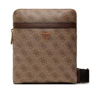 GUESS Vezzola Smart Crossbody Flat Bag Beige / Brown