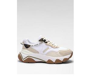 Guess Micola Chunky Trainer, White, Size 5, Women White